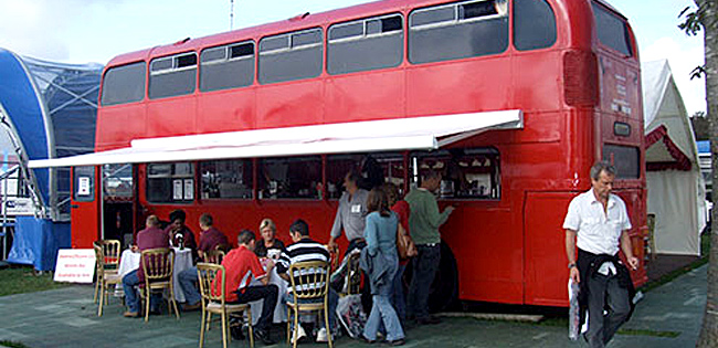 Outside bar Party Catering